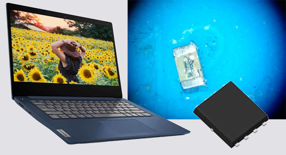 Lenovo Laptop MOSFET and Capacitor Fix