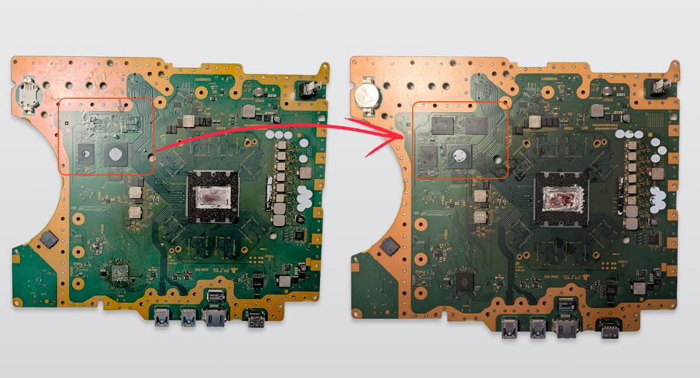 PS5 Memory Chip Repair