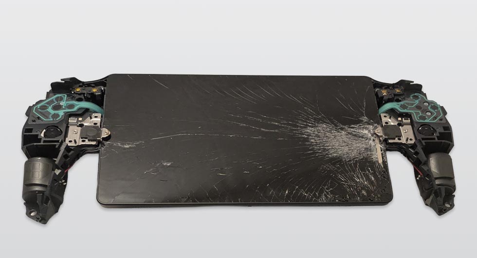 Sony Playstation Portal Screen Cracked